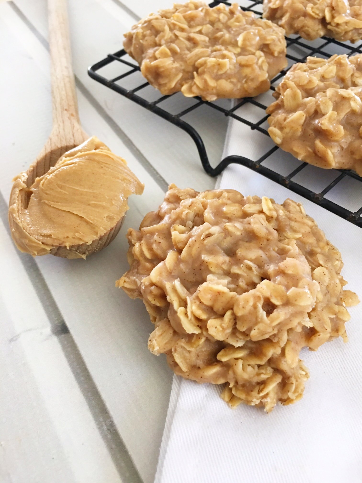 Peanut Butter No Bake Cookies